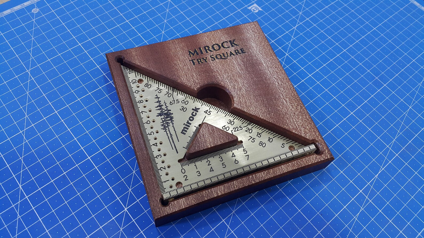 Mirock Square Metric Brass 120mm