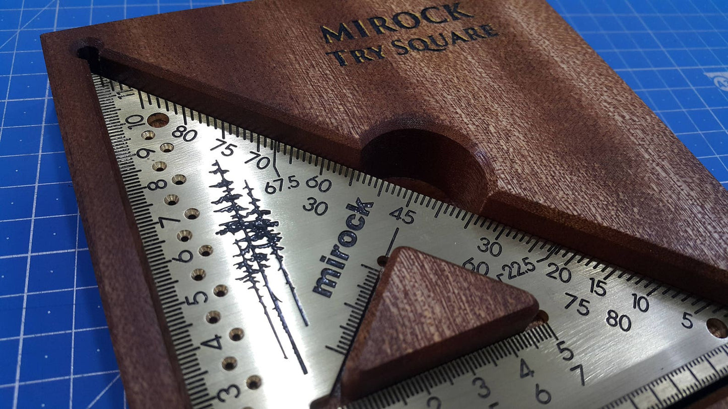 Mirock Square Metric Brass 120mm