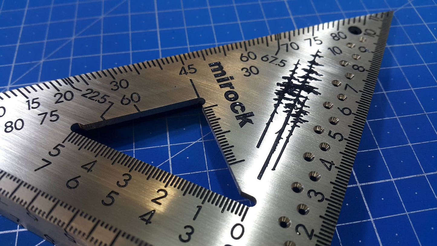 Mirock Square Metric Brass 120mm