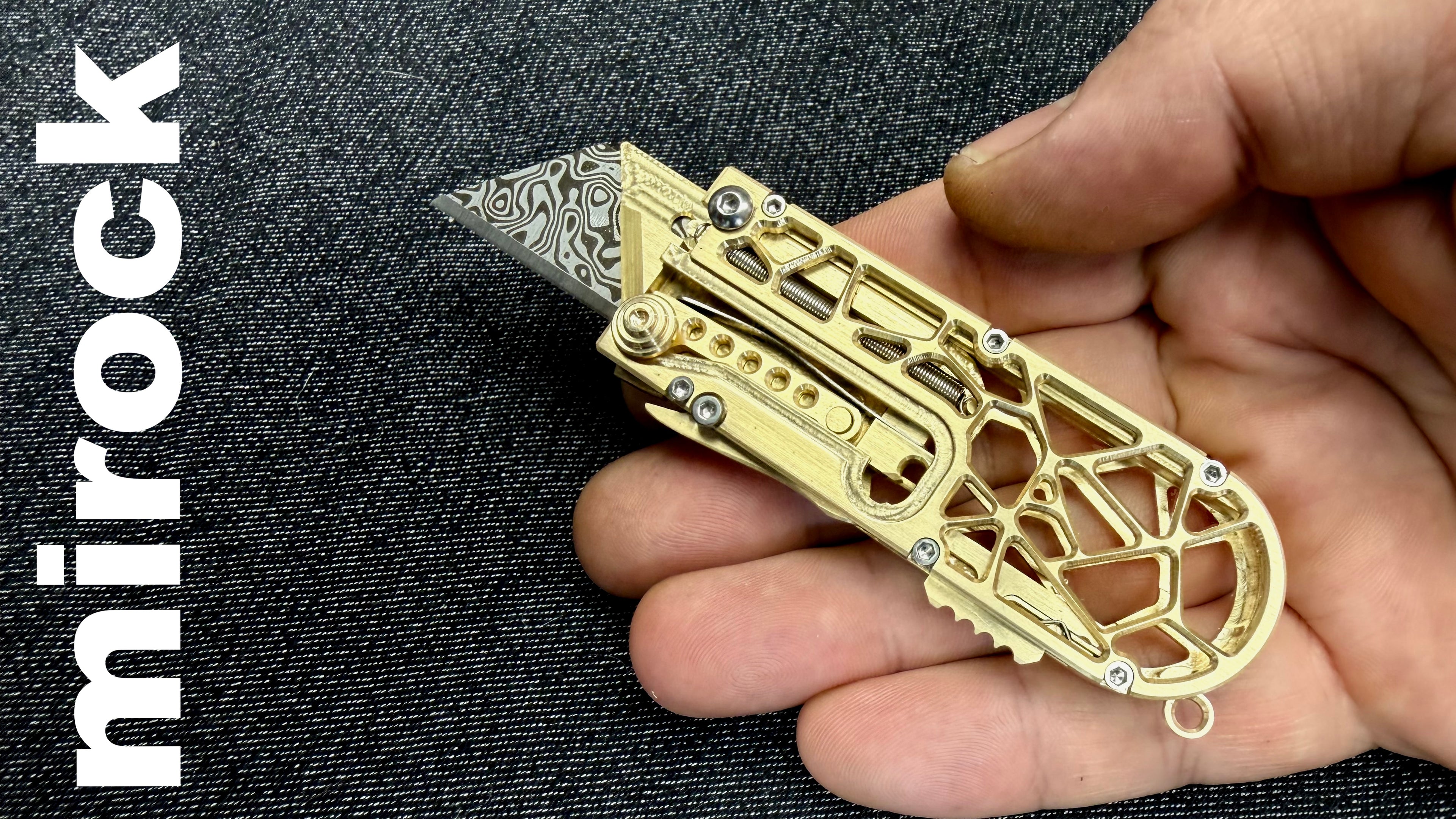 Mirock Maker Cutter Alien Brass Auto
