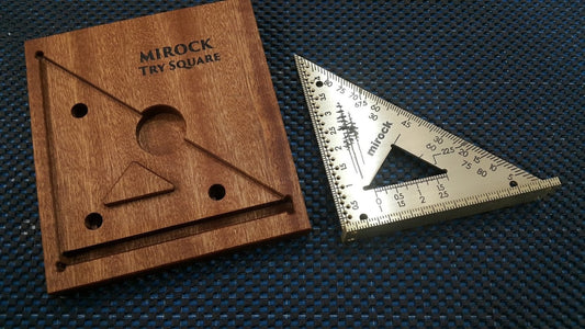 Mirock Square Imperial Brass 5″
