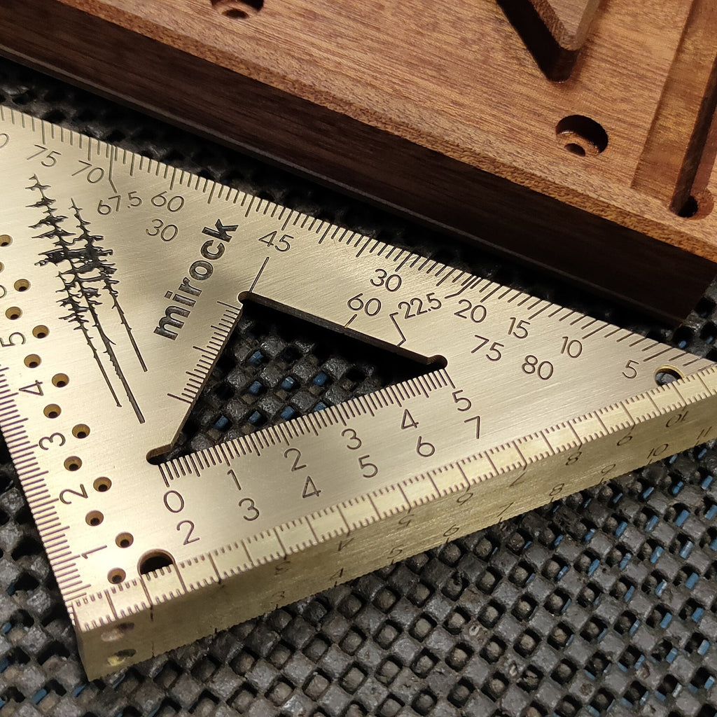 Mirock Square Metric Brass 120mm