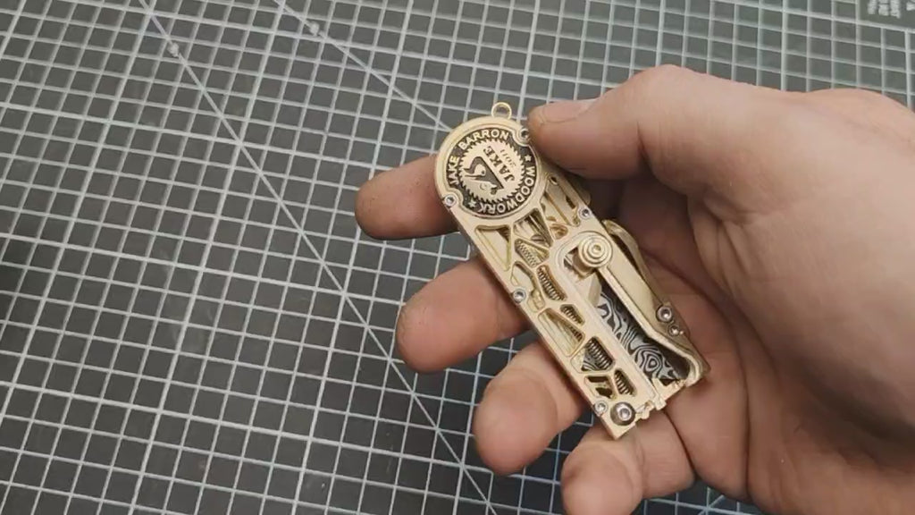 Mirock Maker Cutter Alien Brass Auto Custom Logo