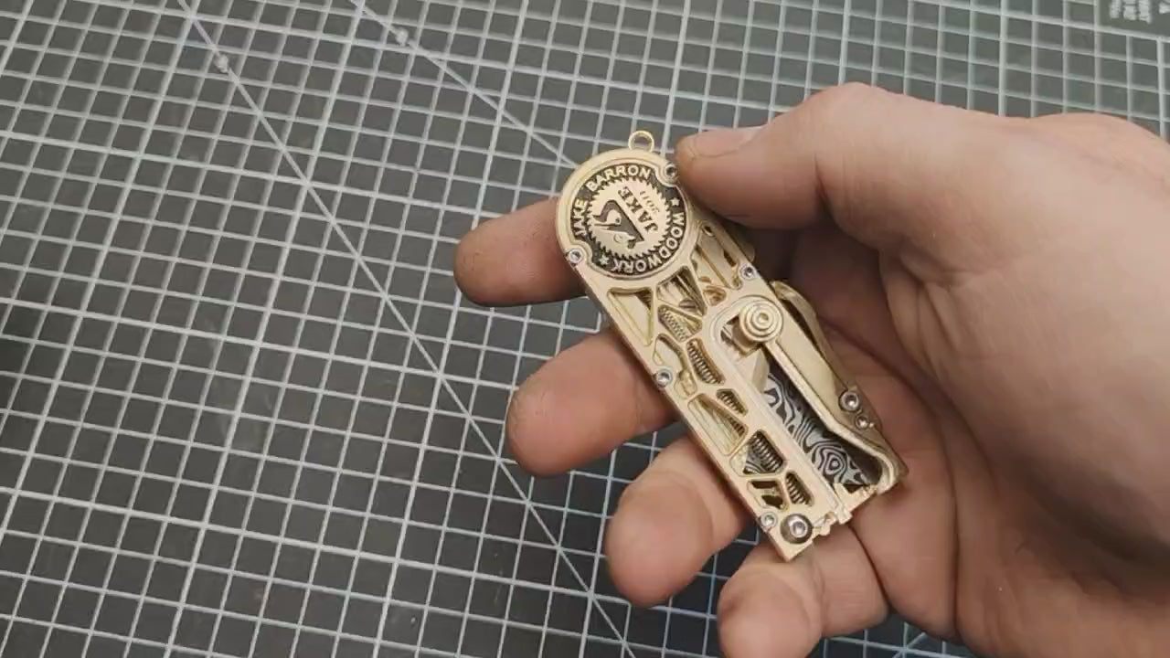 Mirock Maker Cutter Alien Brass Auto Custom Logo