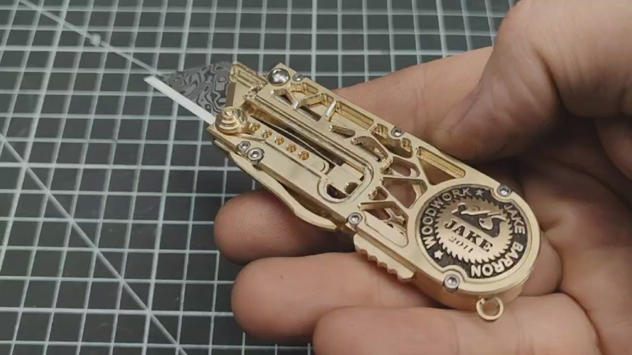 Mirock Maker Cutter Alien Brass Auto Custom Logo