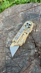 Mirock Maker Cutter "Skull n Roses" (With safety lock)